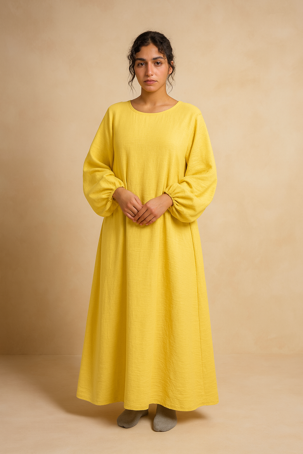 MH18 Nursing Zip Pocket Abaya – Single-Zip, Reversible Front/Back Wear for Prayer, Umrah & Hajj