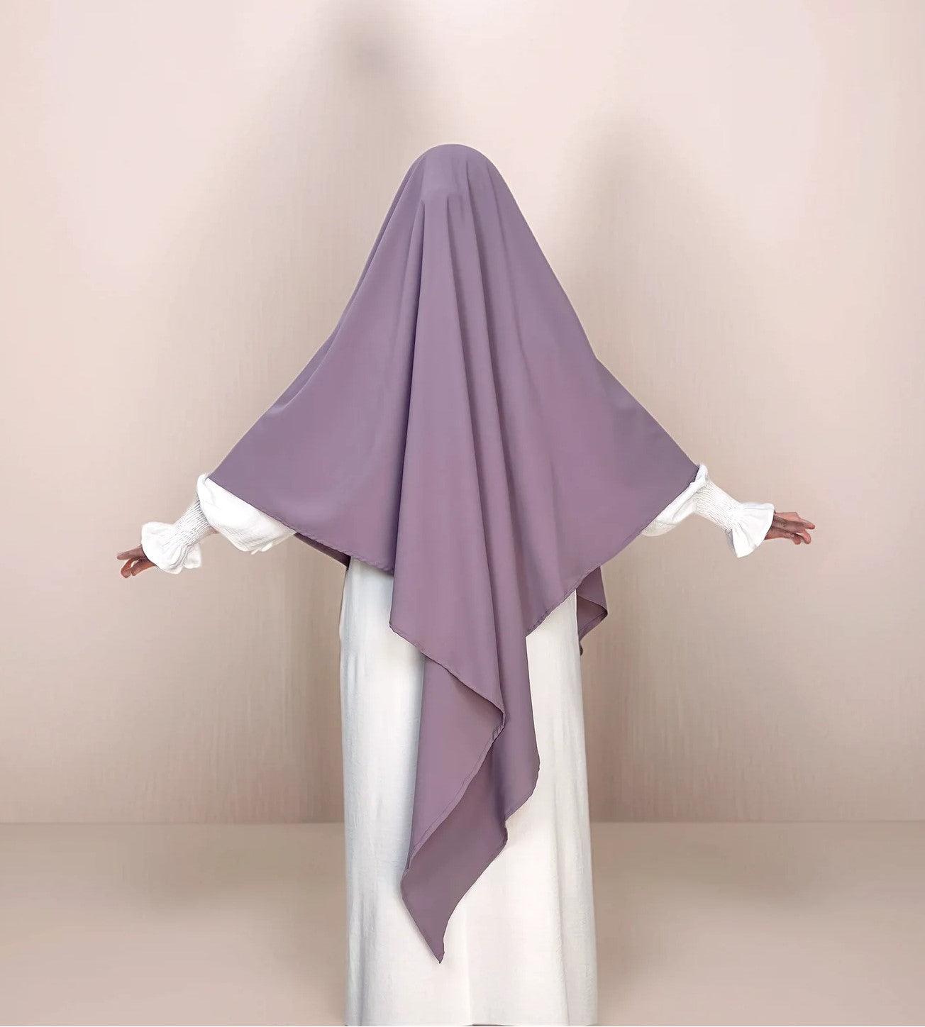 Fatimah One Layer Khimar | Modest Islamic Headscarf| Multiple color options - Mahathelabel