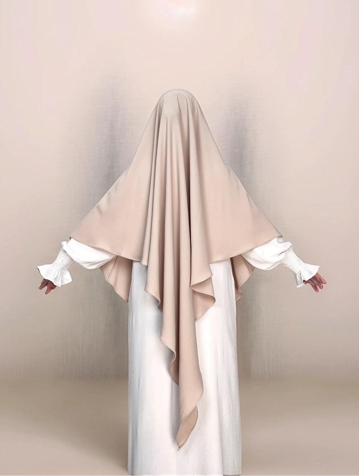 Fatimah One Layer Khimar | Modest Islamic Headscarf| Multiple color options - Mahathelabel