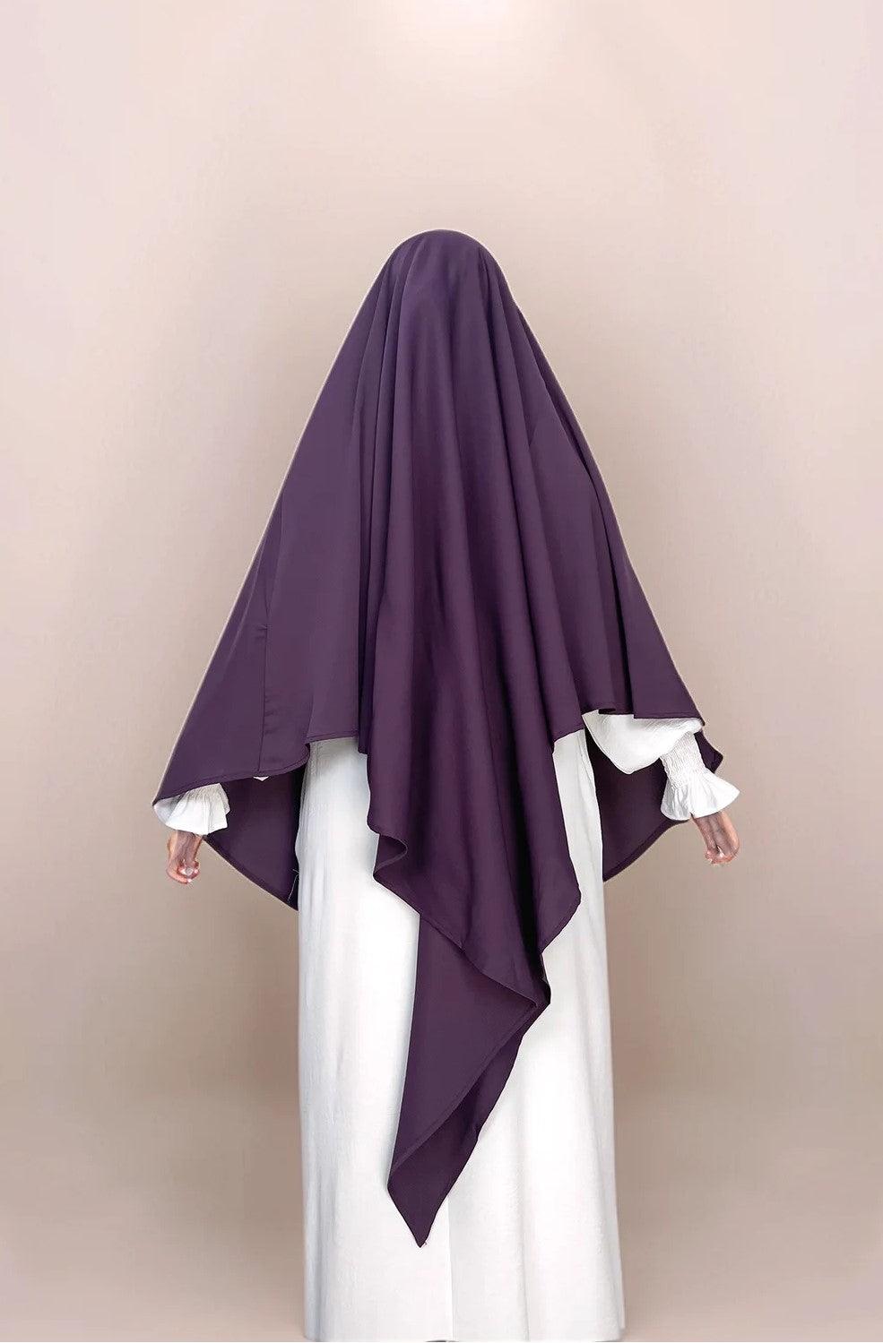 Fatimah One Layer Khimar | Modest Islamic Headscarf| Multiple color options - Mahathelabel