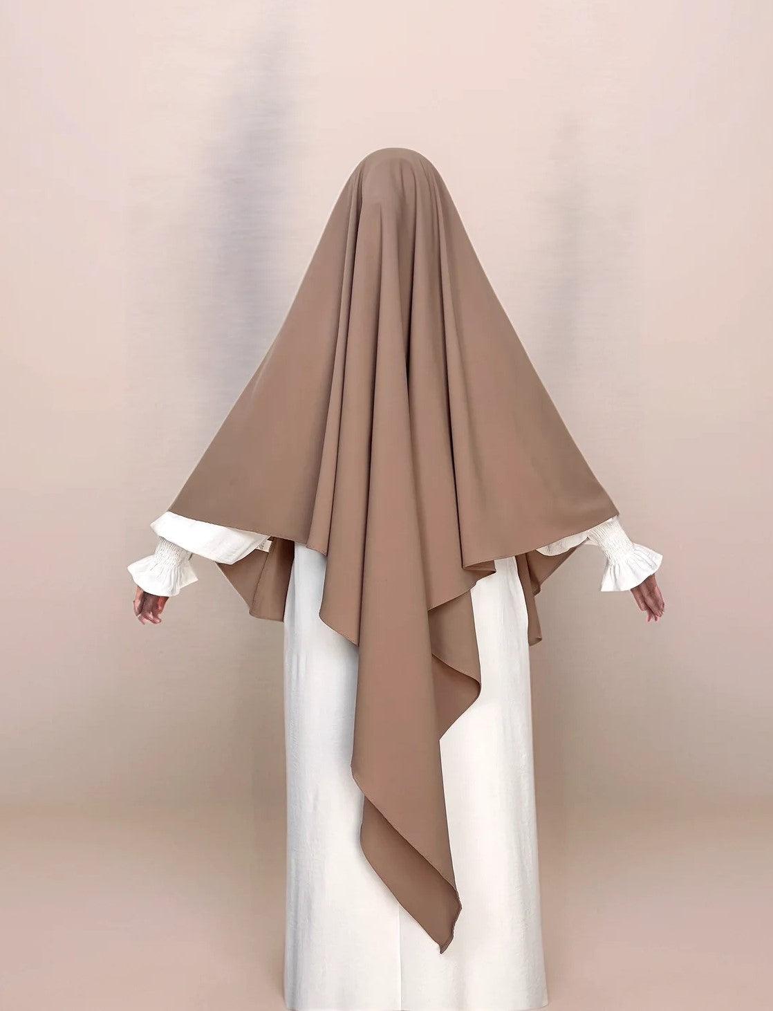 Fatimah One Layer Khimar | Modest Islamic Headscarf| Multiple color options - Mahathelabel