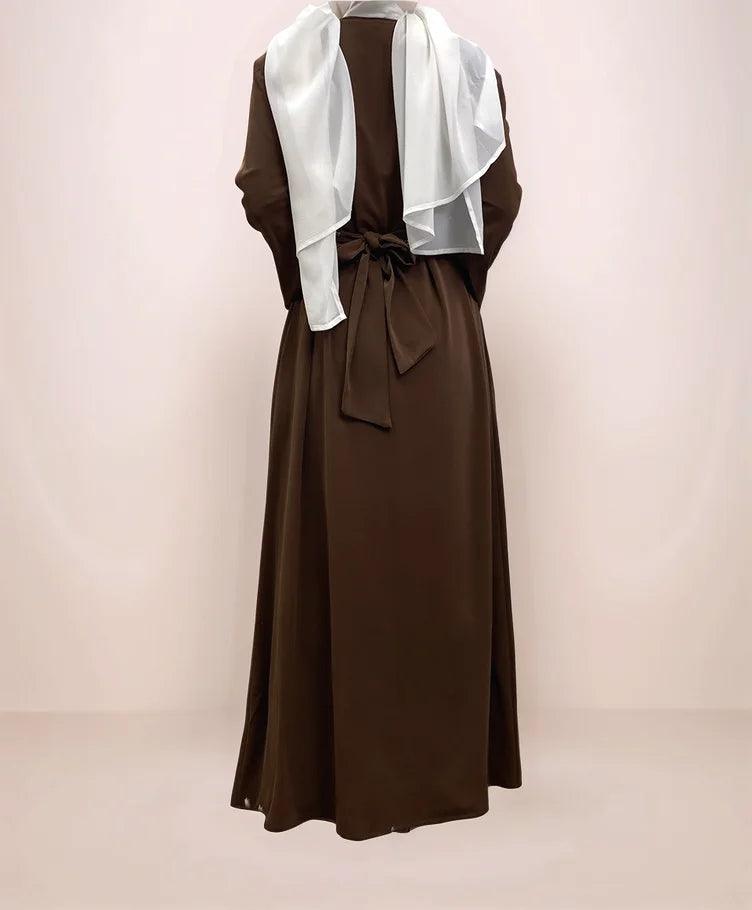 Galaxy Glitter Diamond Robe | Elegant Shimmering Islamic Dress for Women - Mahathelabel