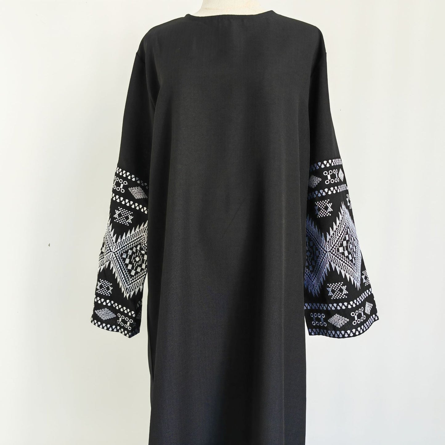 MH94 Formal Embroidered Abaya – Elegant Party Dress for Wedding & Eid