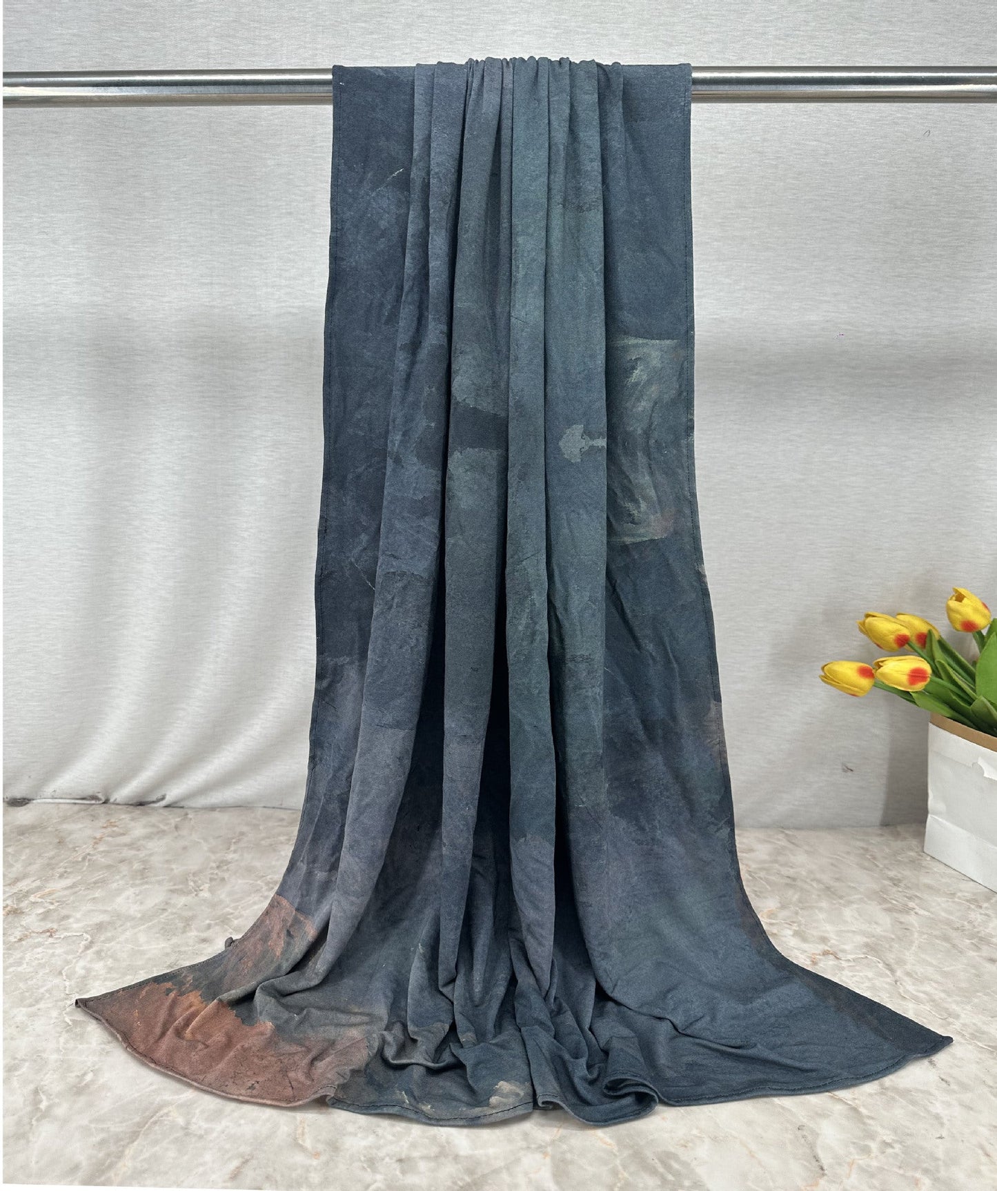 MH110 Printed Jersey Hijab - Cotton Camouflage Scarf for Women