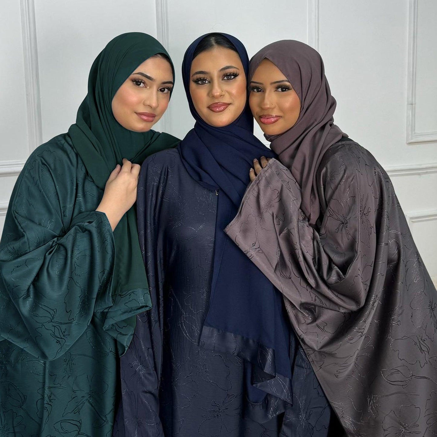 Layla Elegant Kaftan Maxi Dress | Ramadan Party Gown for Muslim Women - Mahathelabel