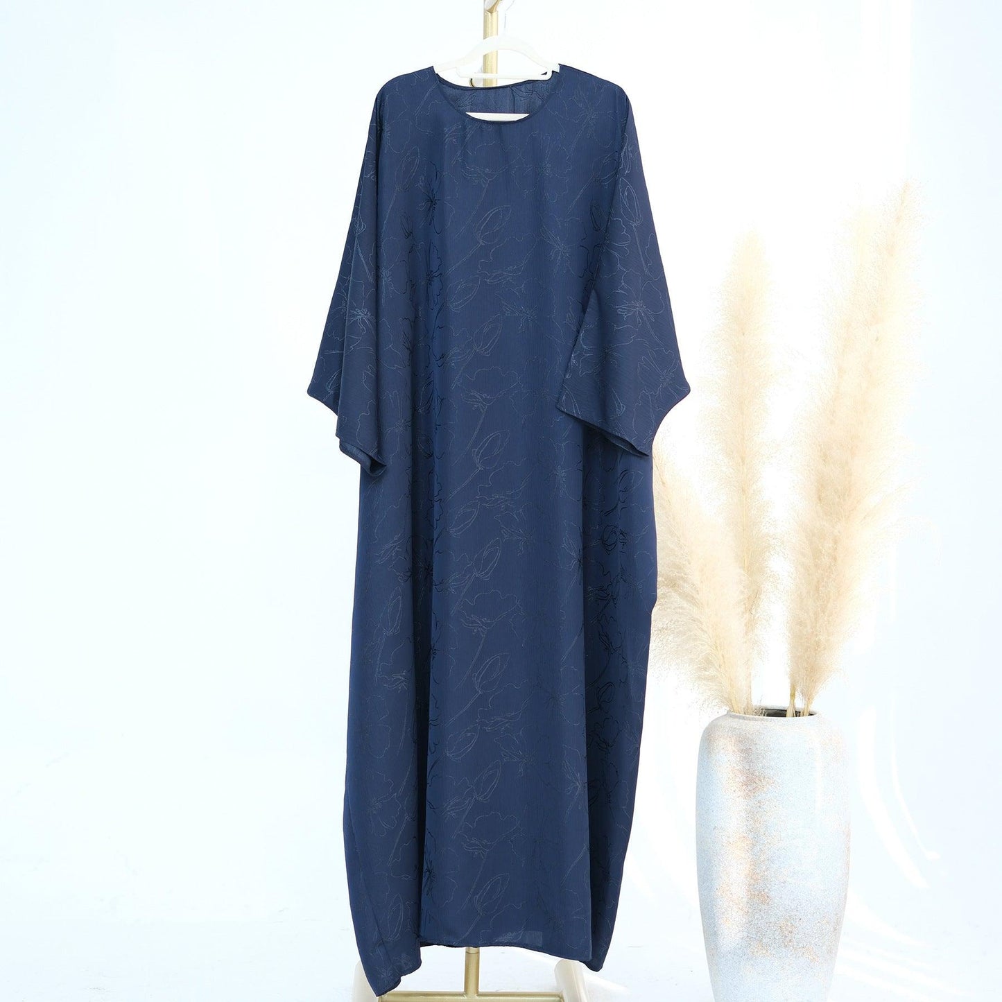 Layla Elegant Kaftan Maxi Dress | Ramadan Party Gown for Muslim Women - Mahathelabel