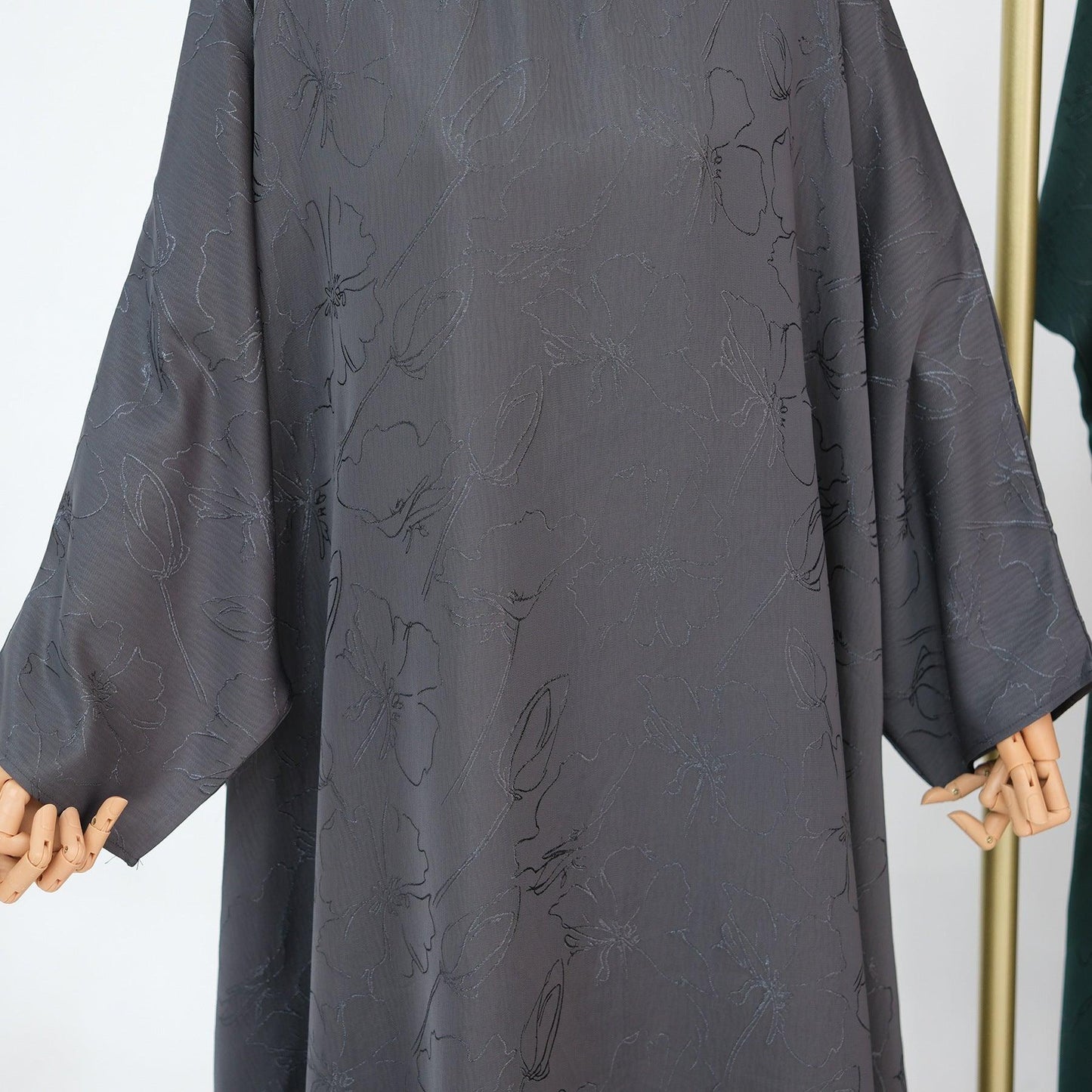 Layla Elegant Kaftan Maxi Dress | Ramadan Party Gown for Muslim Women - Mahathelabel
