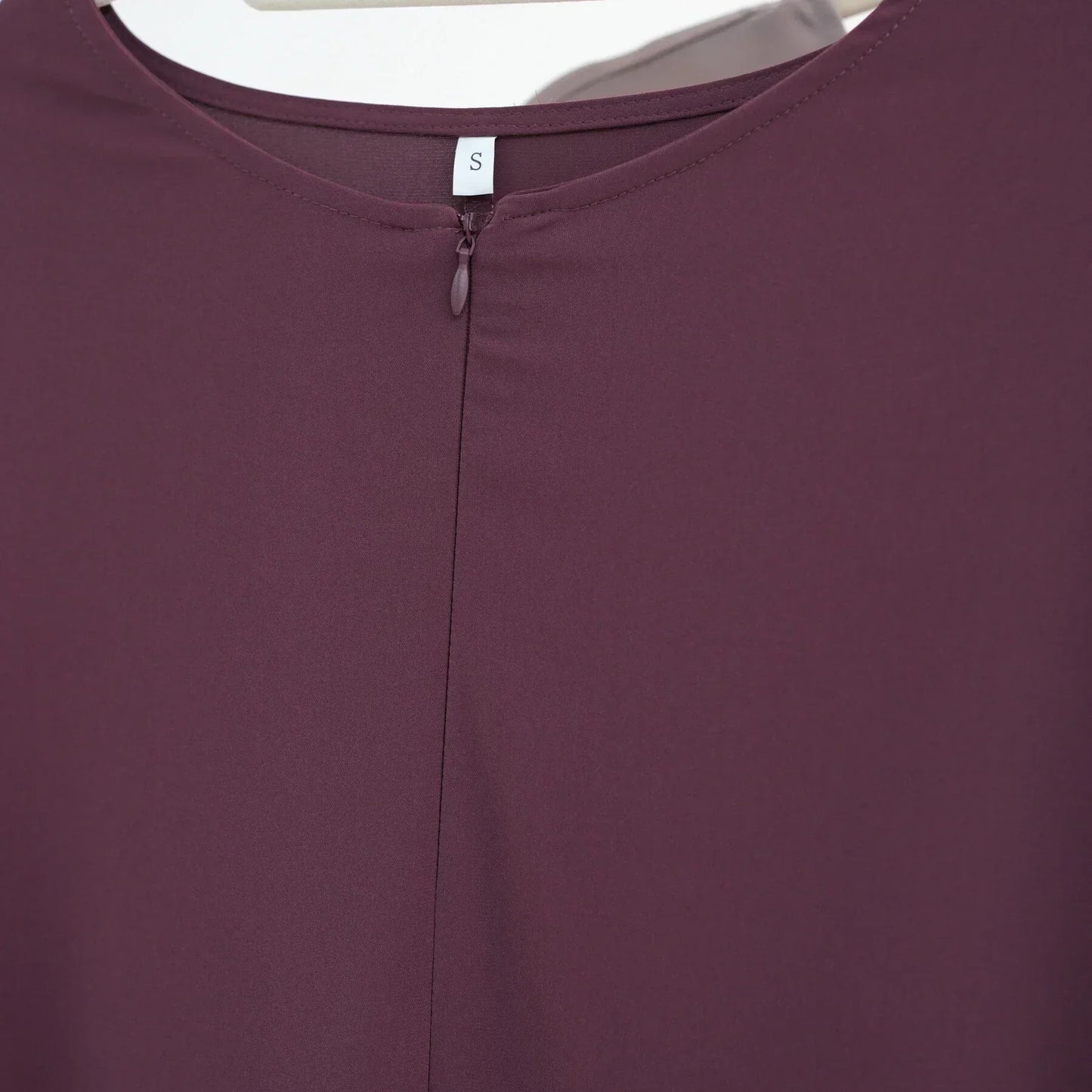 MH21 Muslim Women Nursing-Friendly Abaya – Hidden Zip, Pockets, Modest Maxi
