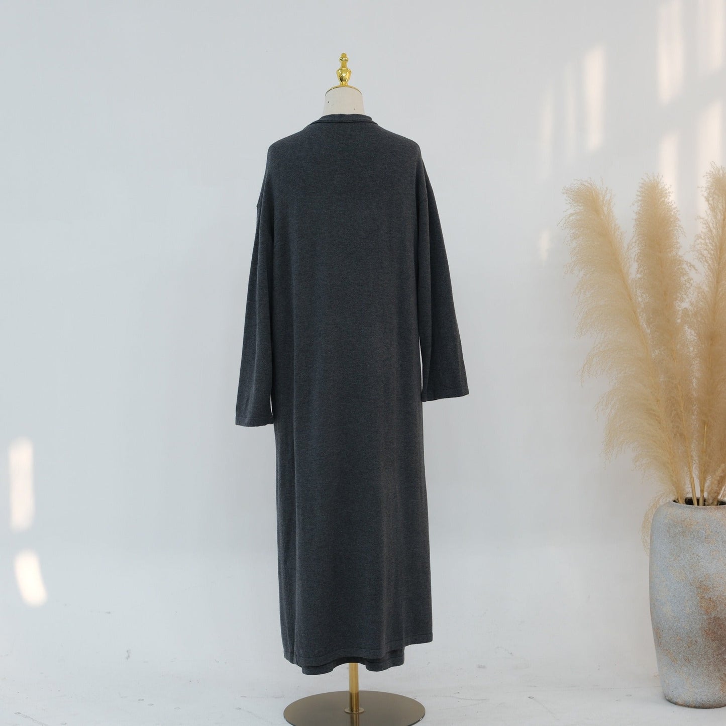 Knitted 3-Piece Set Skirt Top Cardigan | Modest Fashion Outfit | MH116