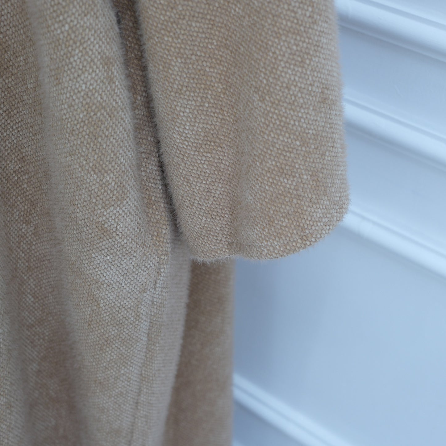 MH97 Velvet Open Abaya Cardigan with Belt – Long Sleeve Modest Outerwear