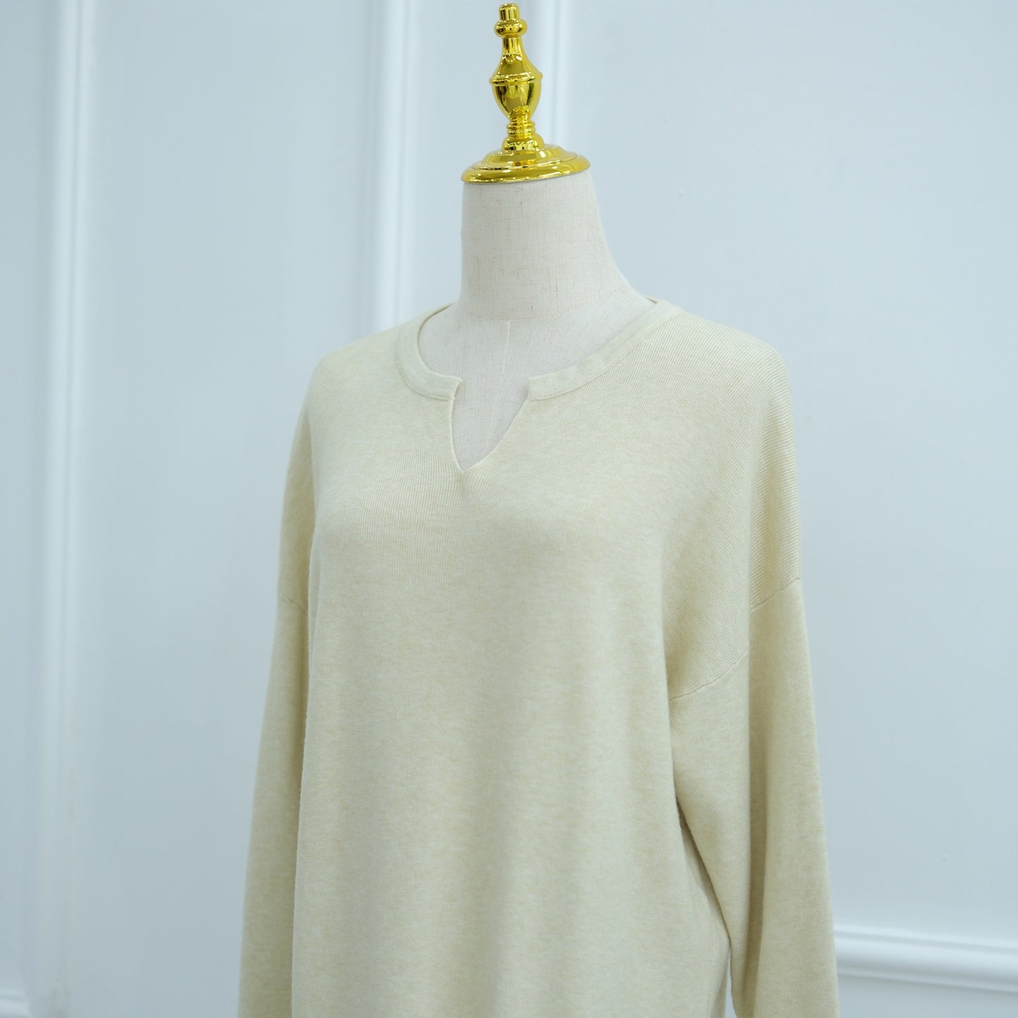 MH103 Autumn Winter Knit Maxi Dress for Muslim Women | Modest Long Sleeve Dress | No Hijab Included