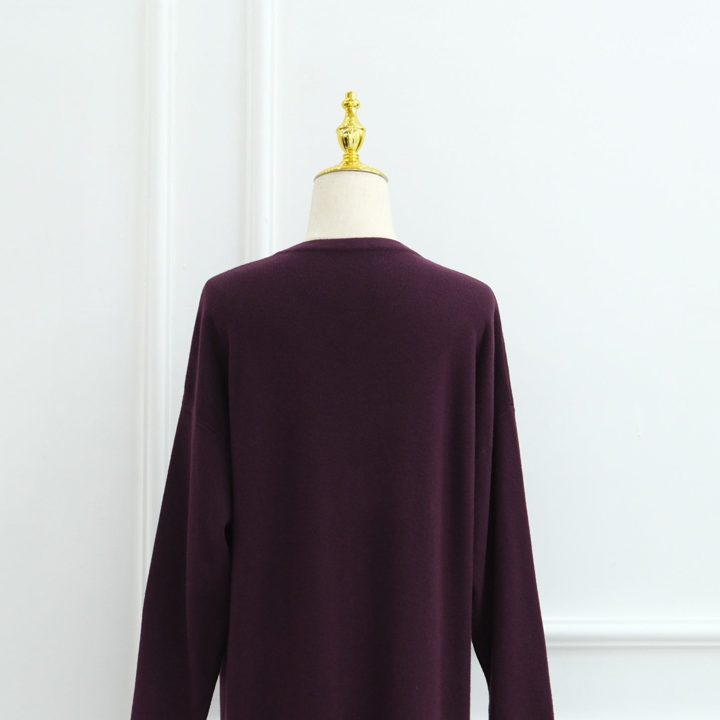 MH103 Autumn Winter Knit Maxi Dress for Muslim Women | Modest Long Sleeve Dress | No Hijab Included