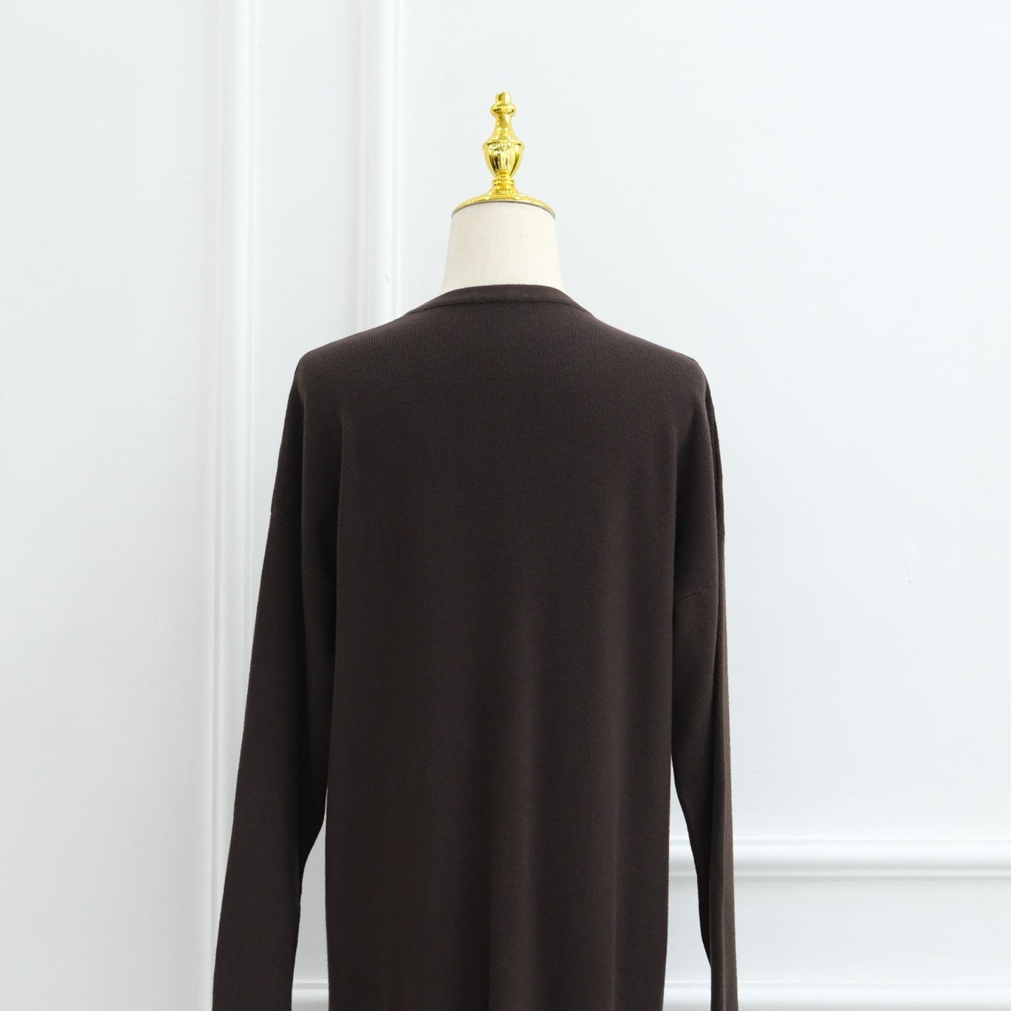 MH103 Autumn Winter Knit Maxi Dress for Muslim Women | Modest Long Sleeve Dress | No Hijab Included