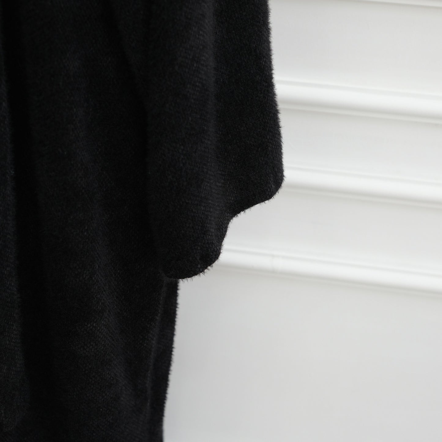 MH97 Velvet Open Abaya Cardigan with Belt – Long Sleeve Modest Outerwear