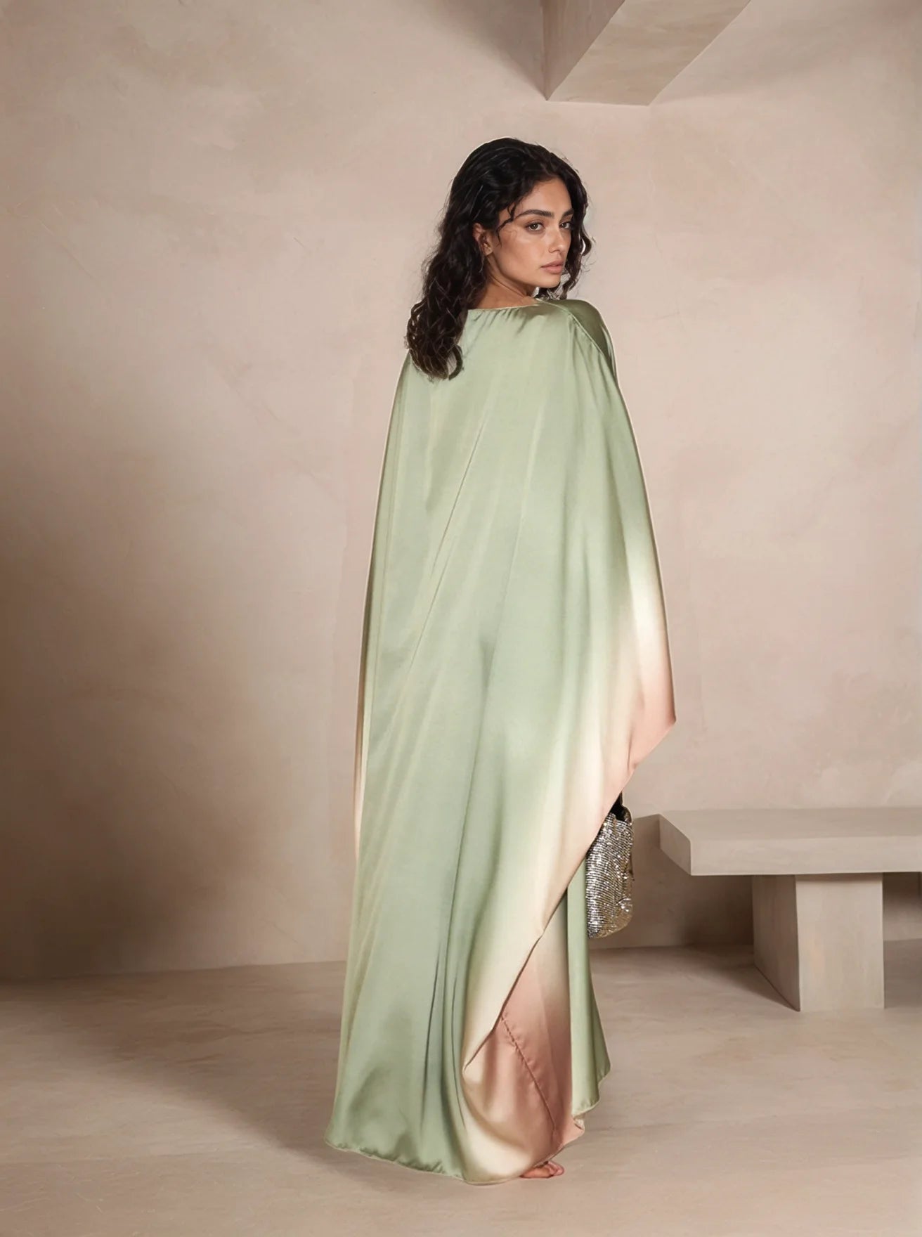 Farasha Luxe Abaya | Elegant Butterfly-Inspired Modest Wear – Maha The Label - MAHA THE LABEL