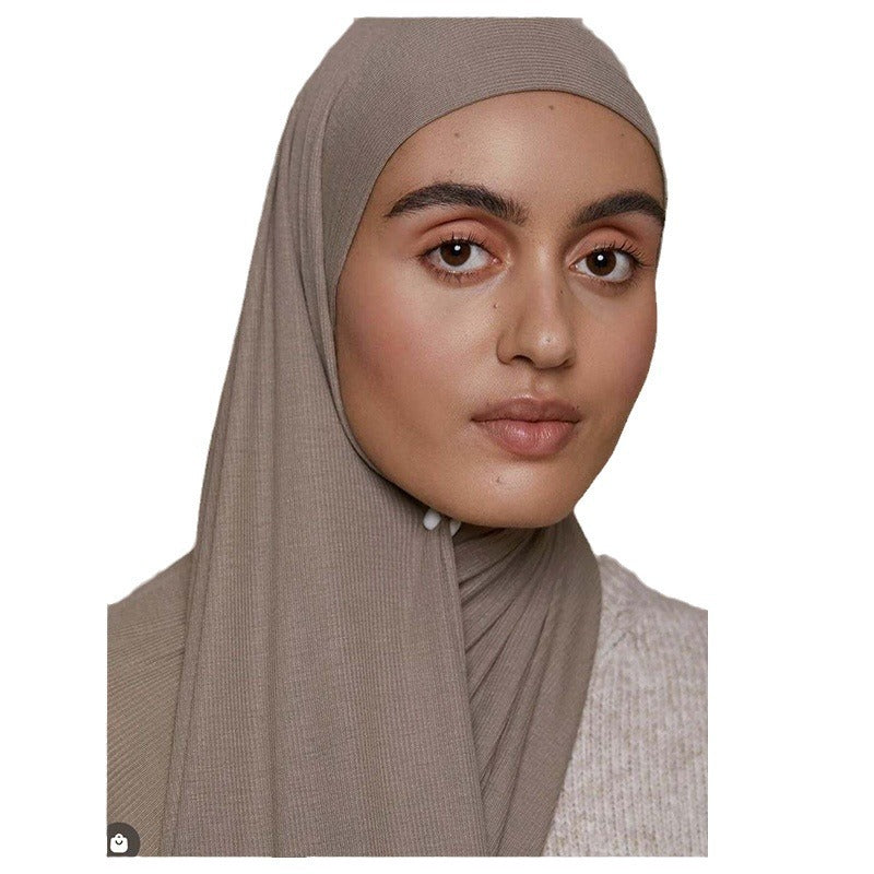 MH009 Bamboo Hijab Cap - Soft Breathable Undercap with UV Protection