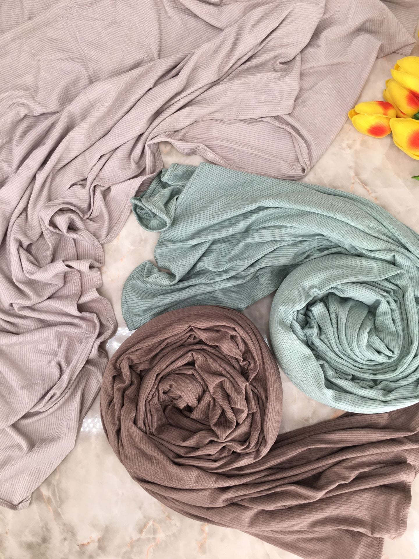 MH009 Bamboo Hijab Cap - Soft Breathable Undercap with UV Protection