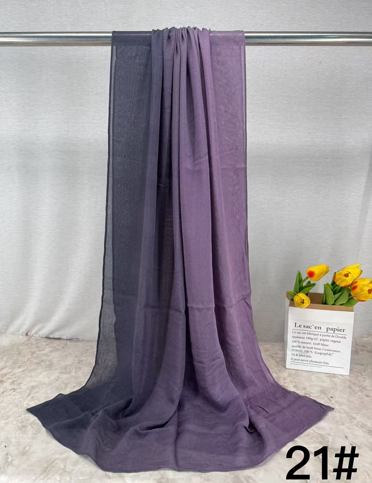 MH03 Ink Print Modal Scarf – 32 Styles & Colors – Soft Breathable Hijab