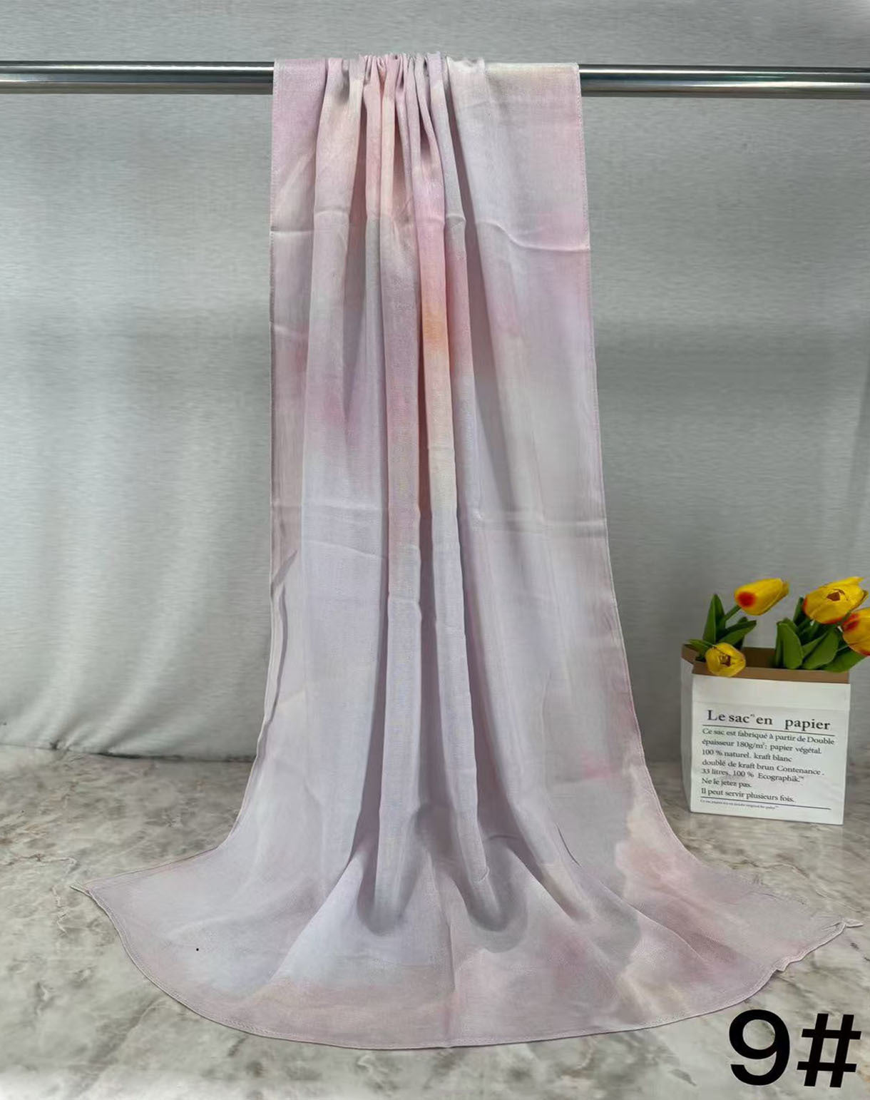 MH03 Ink Print Modal Scarf – 32 Styles & Colors – Soft Breathable Hijab