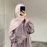 MH21 Muslim Women Nursing-Friendly Abaya – Hidden Zip, Pockets, Modest Maxi